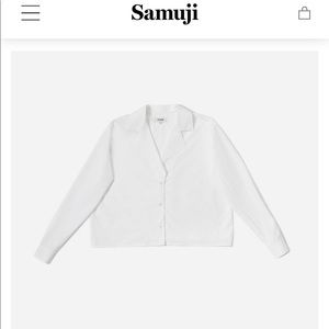Samuji chipo shirt white size 36